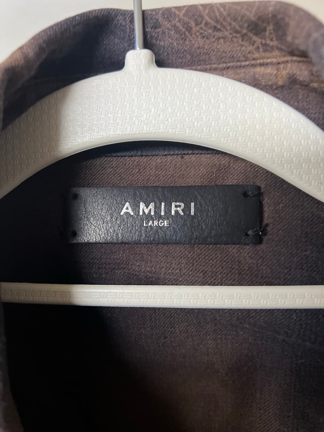 아미리 크랙 블리치 셔츠 L 상품이미지4