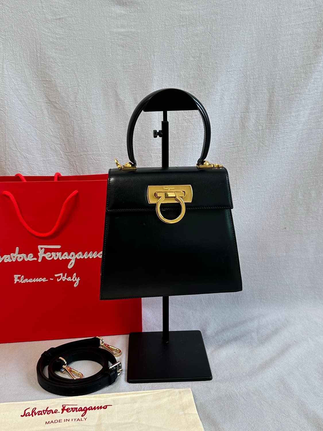 페라가모 간치니 켈리백 토트백 크로스백 차정원백 상품이미지7