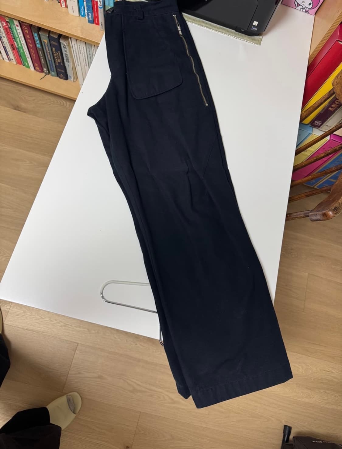 [50]아이엘 fipp trouser navy 상품이미지3