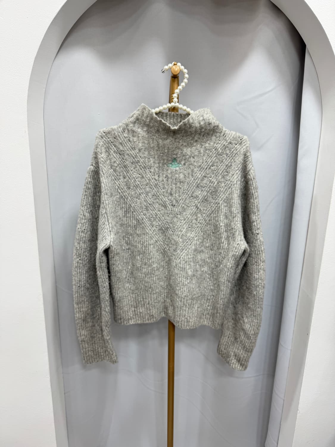 비비안웨스트우드 터틀넥 폴라 니트 S  상품이미지1