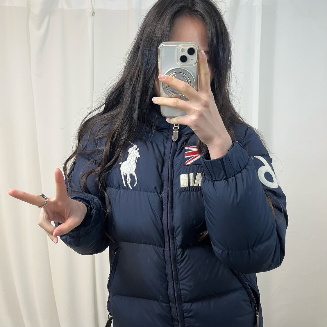 Polo Big Pony Briton Navy Padding 상품이미지2