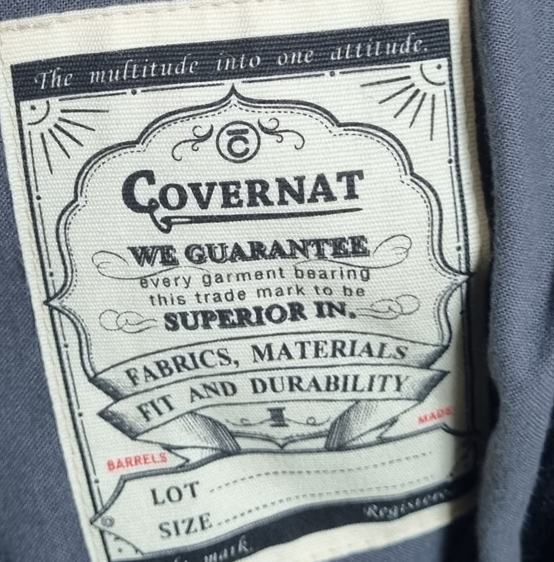 L ) 커버낫 블랙 울100% 코트 상품이미지4