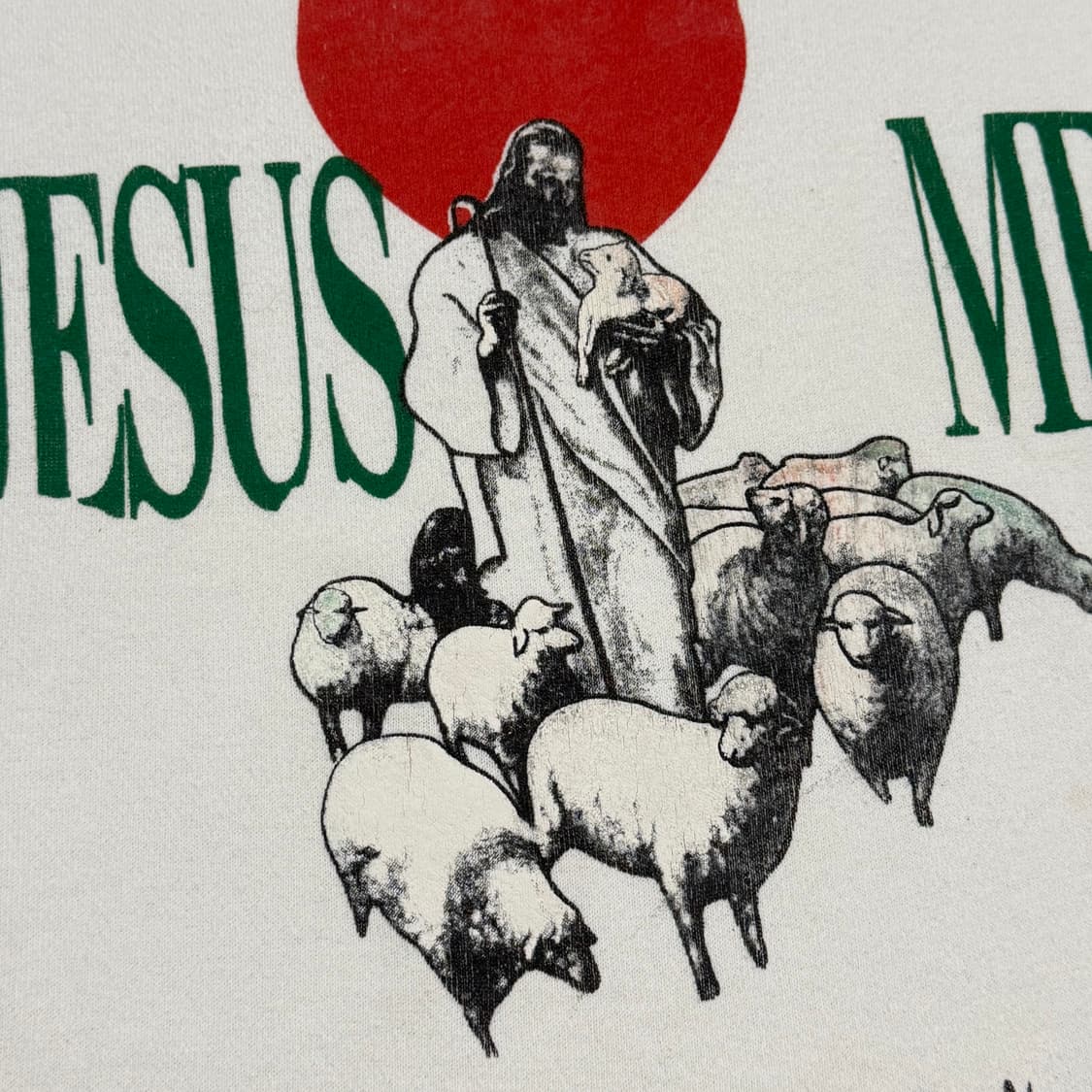 빈티지 90s Jesus Loves Me 스웻셔츠 상품이미지4