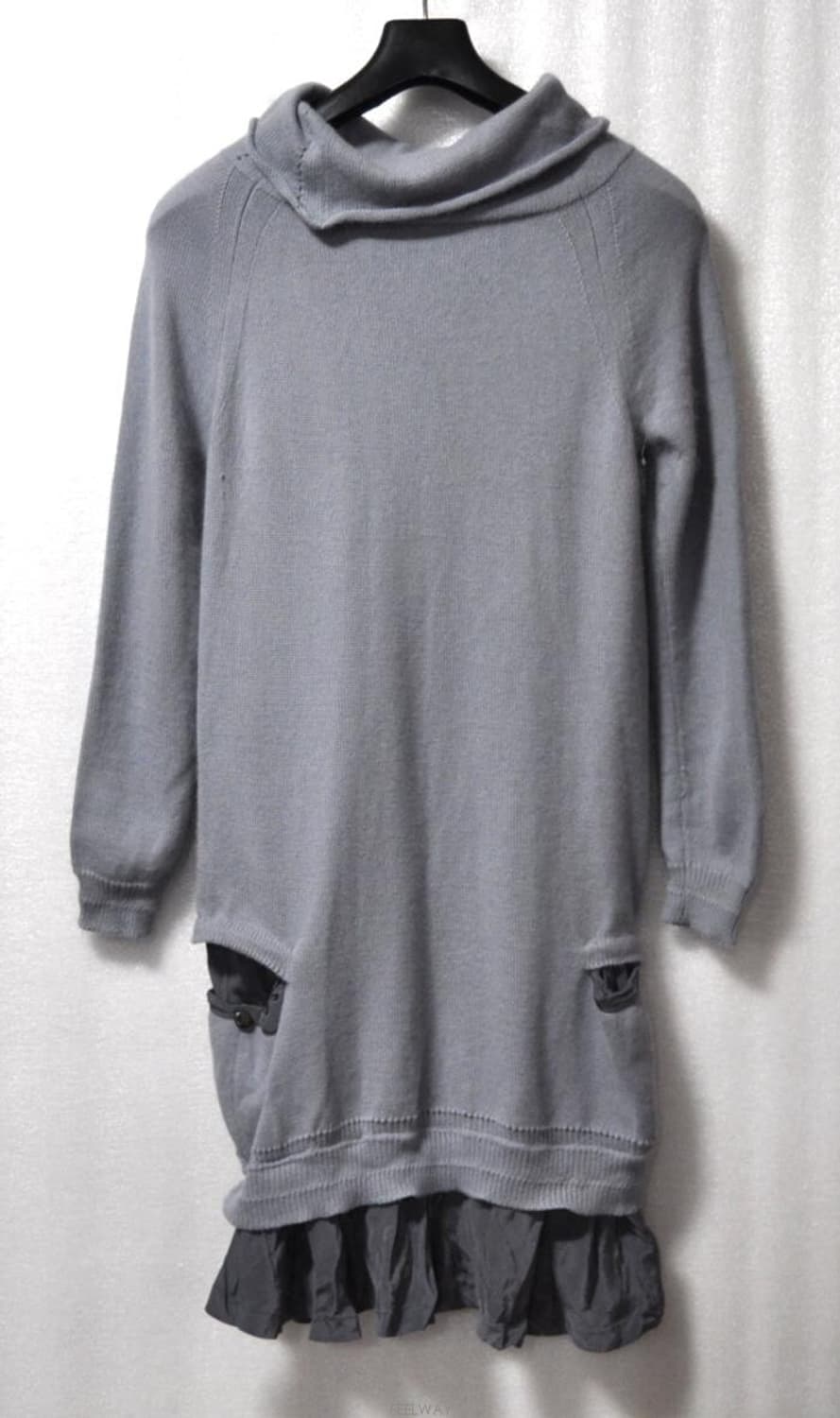 시스템/여성목폴라롱긴팔니트티(사이즈55) 상품이미지2