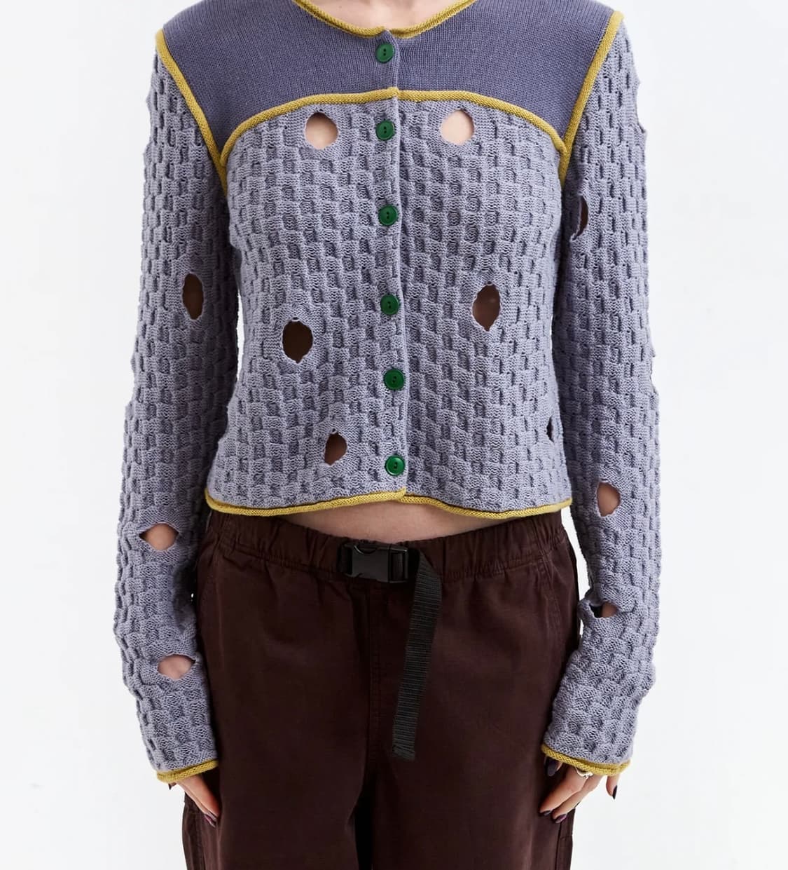 Brain Dead Reverse Seam Wholey Sweater 상품이미지3