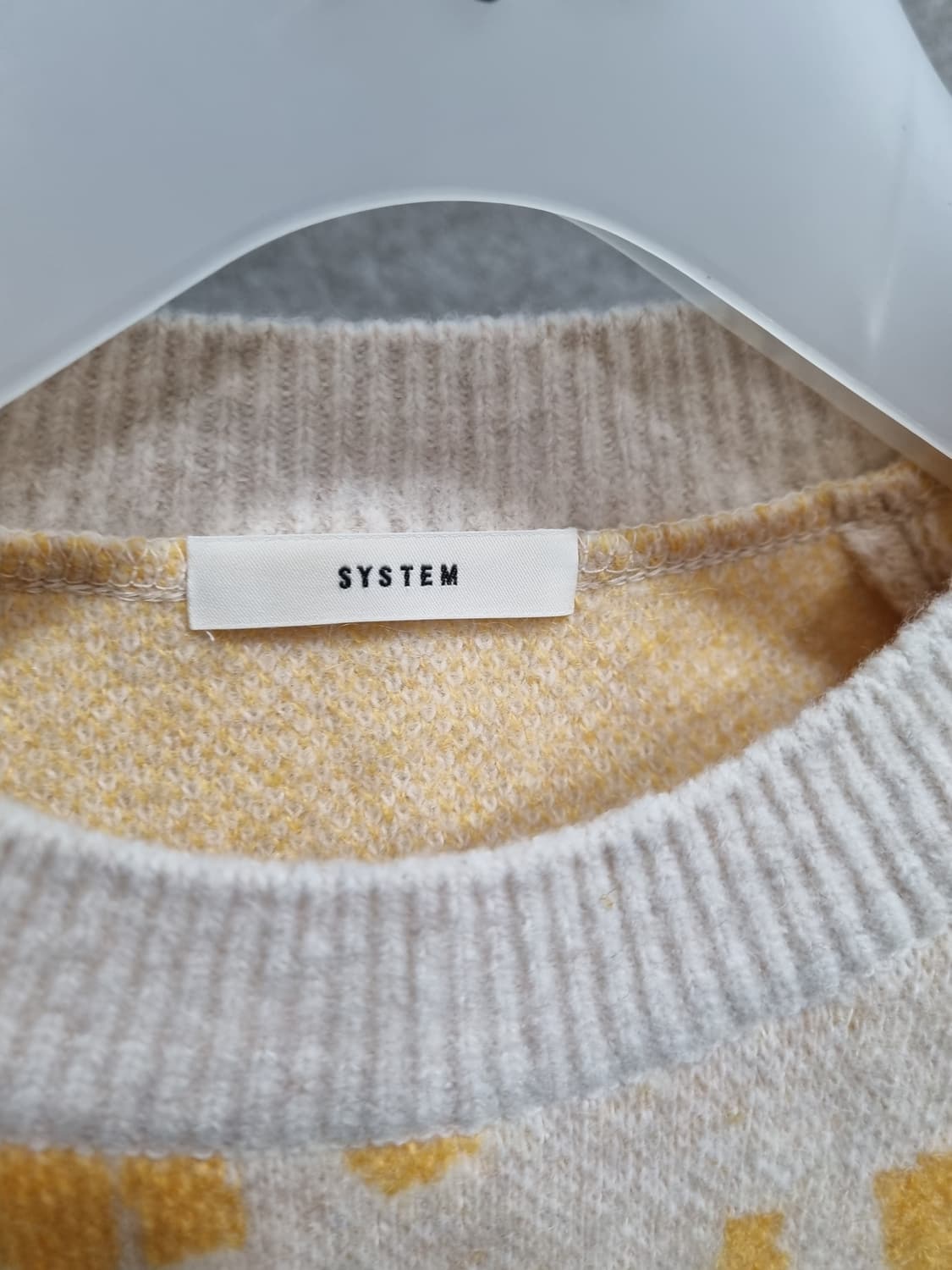 여성 free 시스템 울 니트 긴팔 상품이미지7