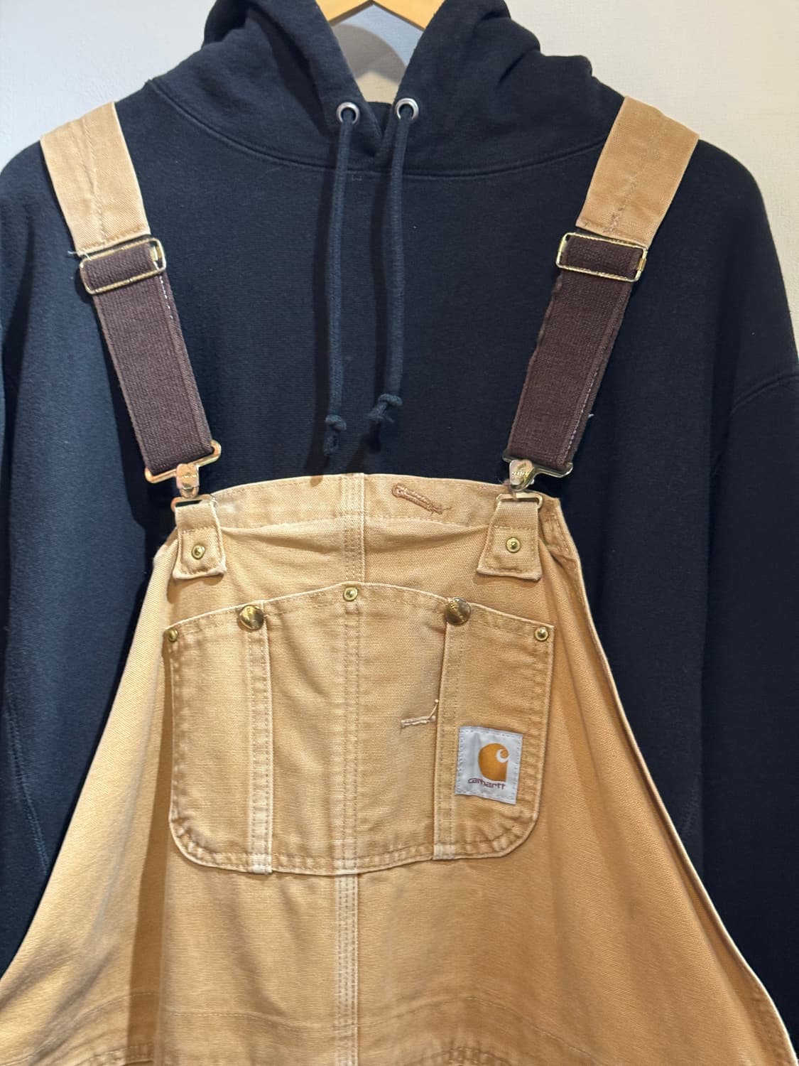 칼하트 더블니 오버롤 빈티지 멜빵바지 빅사이즈 48 상품이미지2