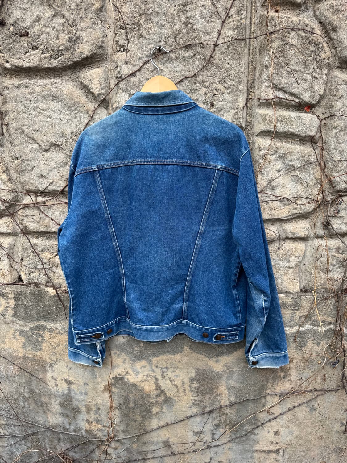 70~80s 랭글러 빈티지 74126nv 웨스턴 데님 트러커 자켓 상품이미지2