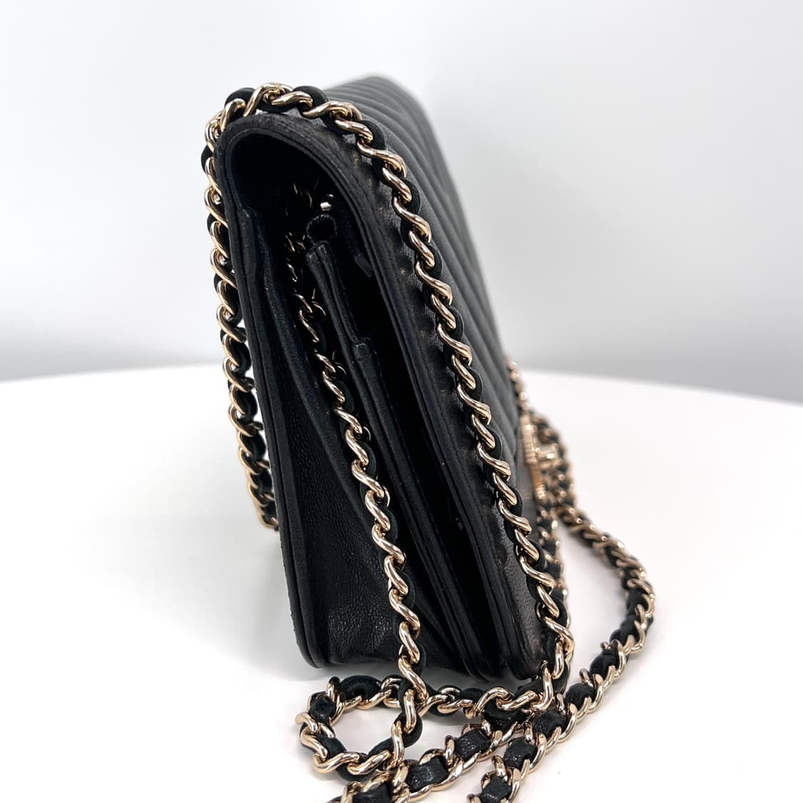 샤넬 마드모아젤 WOC 체인 크로스백 블랙 상품이미지6