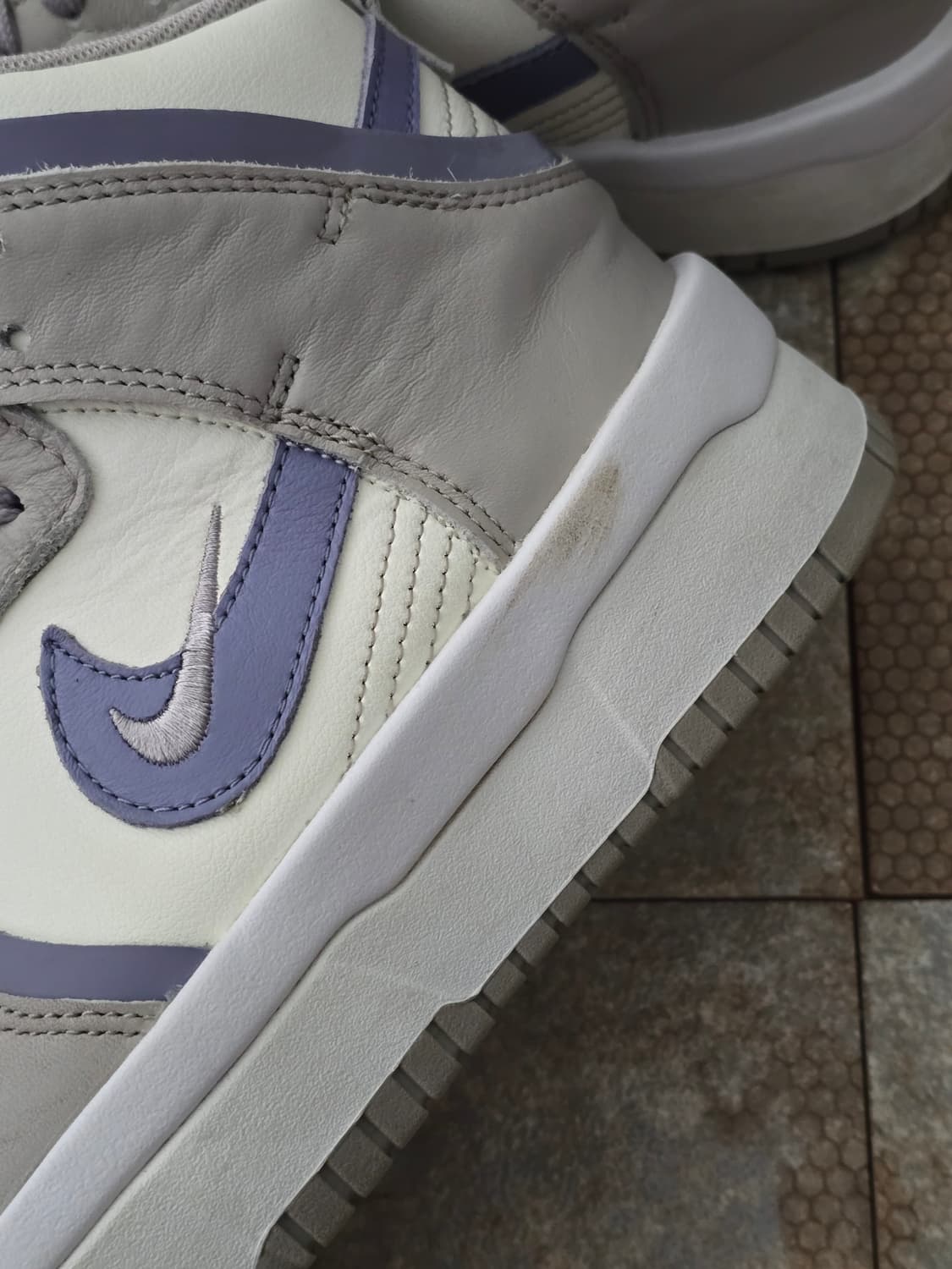 (240)나이키 덩크 하이 업 아이언 퍼플  상품이미지3