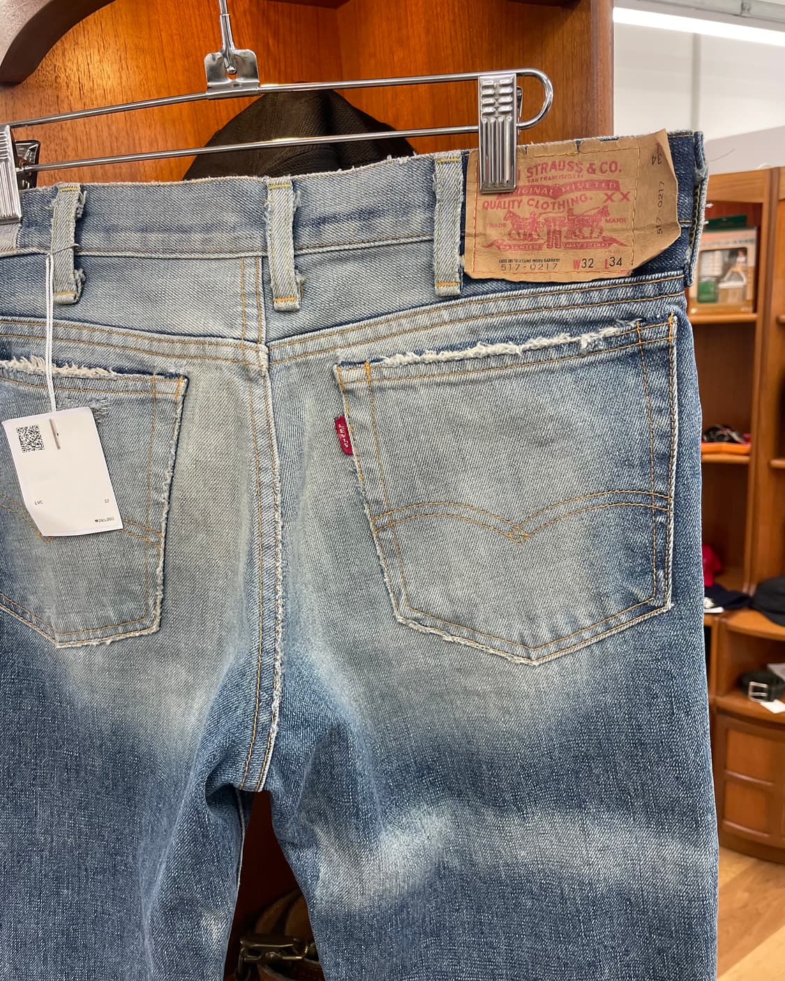 [32] LVC 리바이스 517 패치워크 플레어 데님 팬츠 상품이미지5