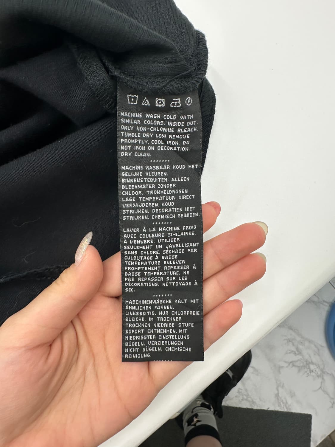 할리 데이비슨 자수 배색 반팔 셔츠 상품이미지6