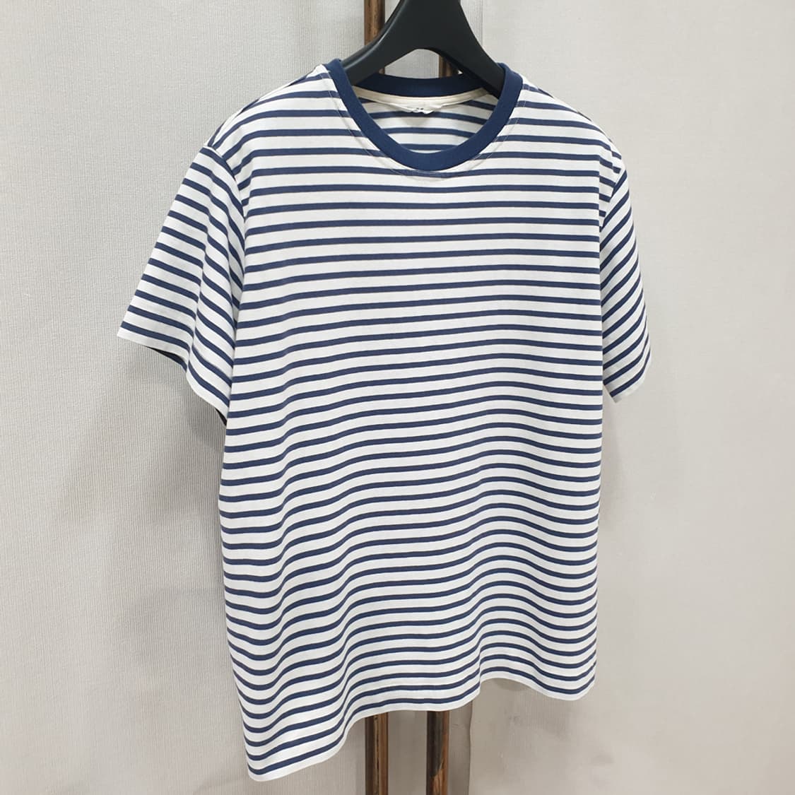 PVC S프븏스 여성 스트라이프 반팔티 L 상품이미지2