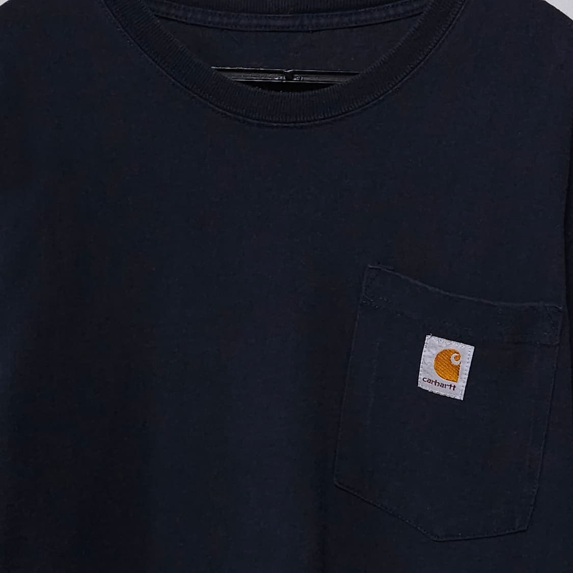 95)CARHARTT 칼하트 포켓 반팔 곤색 상품이미지2
