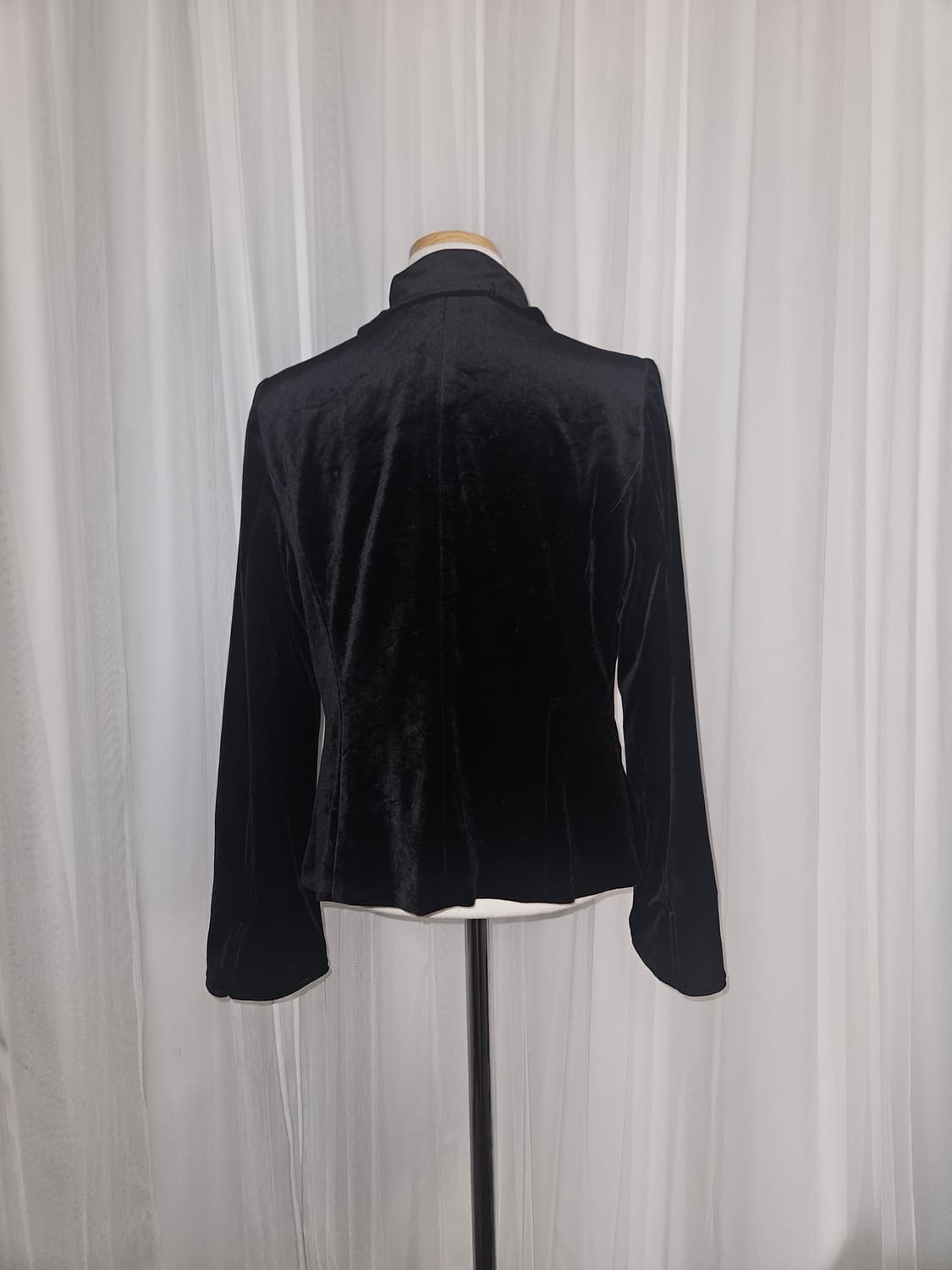 sutseso 공겜여주 히메 코듀로이 블랙 벨벳 자켓 상품이미지3