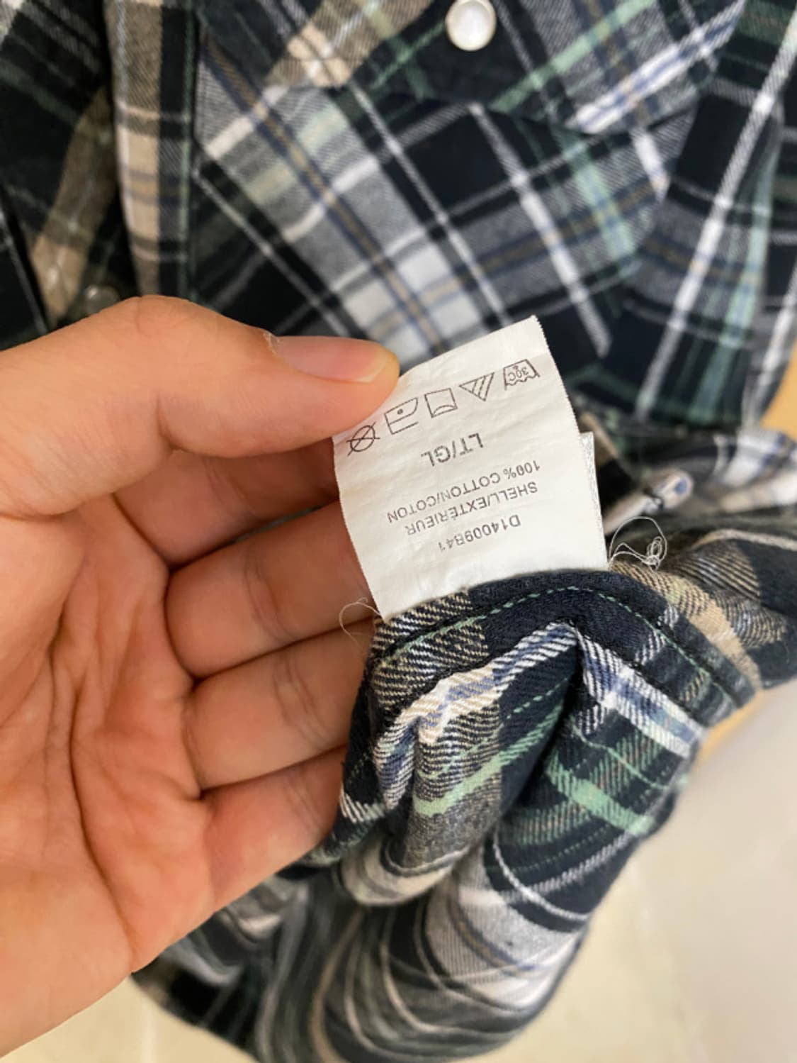 DICKIES madras check flannel shirts 플란넬 상품이미지9