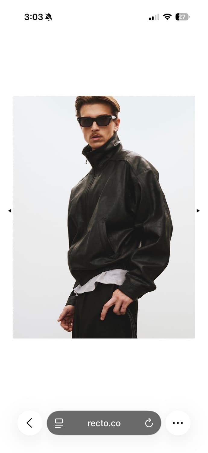 렉토 하이넥레더 L사이즈  상품이미지2