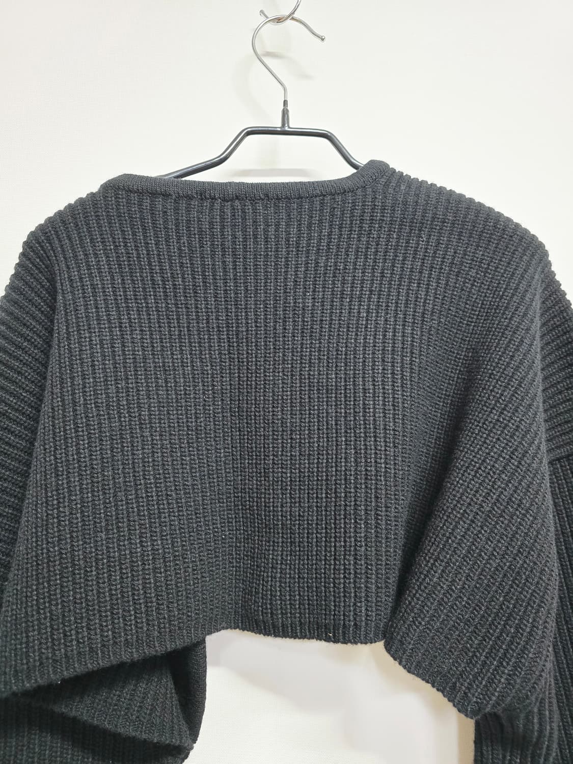 RE_L 리엘 크롭 니트 가디건 상품이미지5