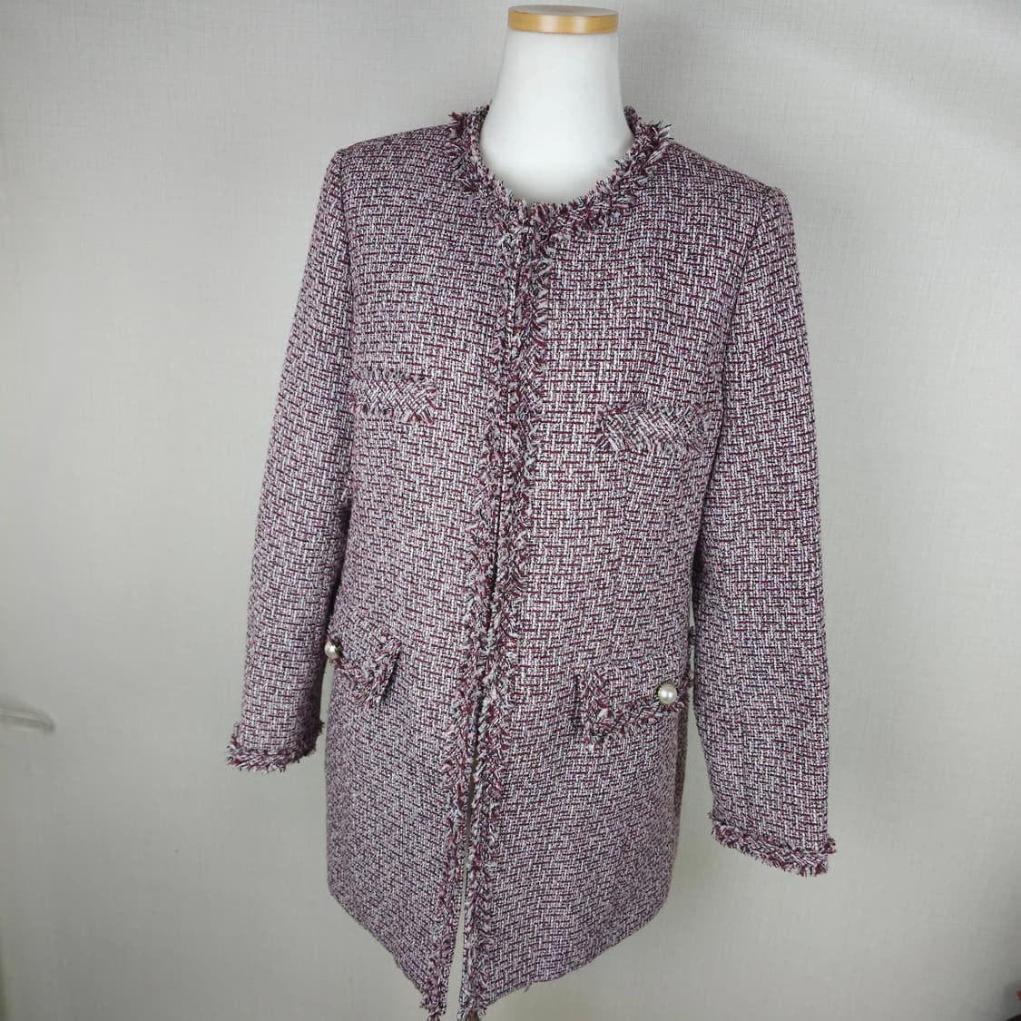 조안넥스 트위터자켓 여성66사이즈  상품이미지1