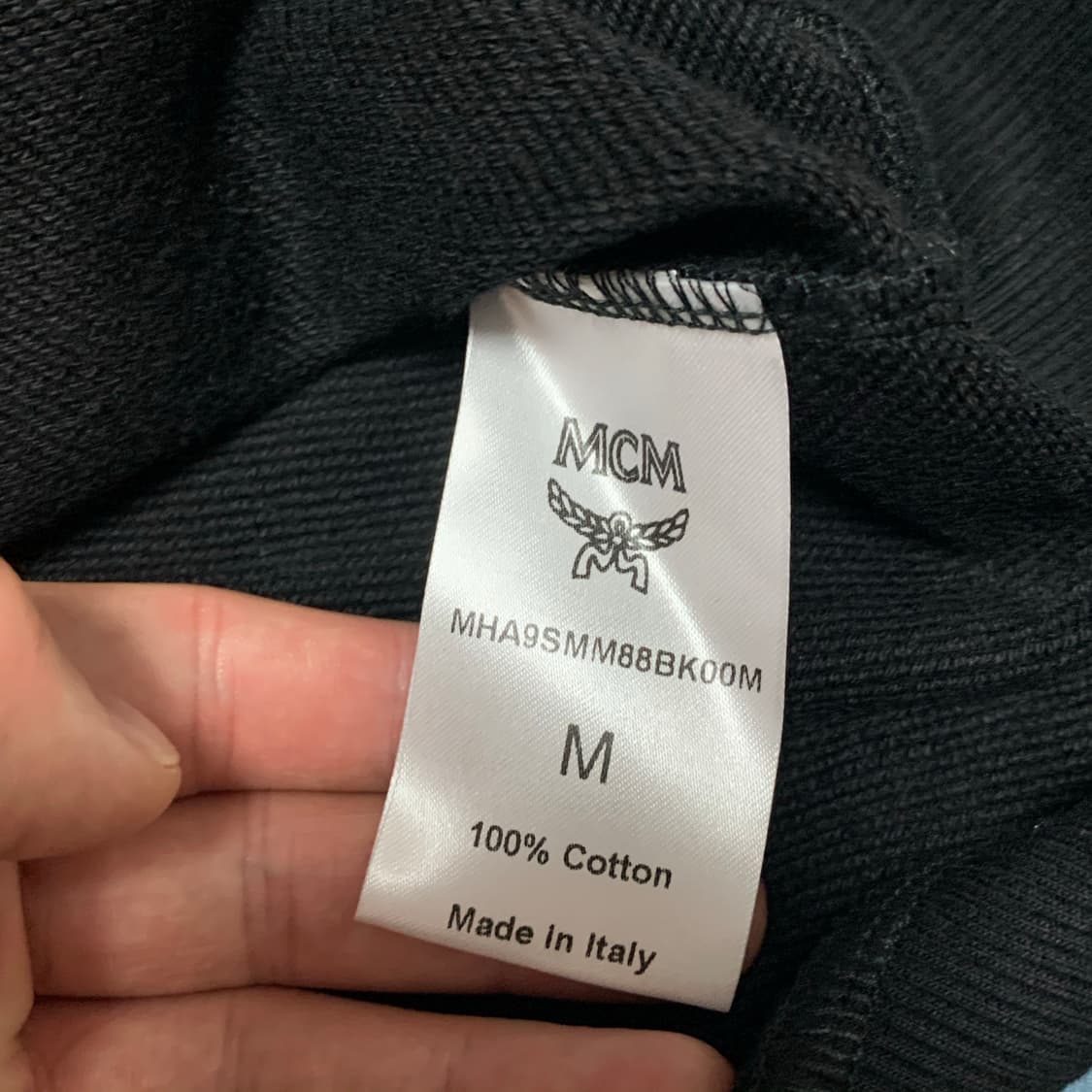 (M) MCM 홀로그램 로고 맨투맨 상품이미지3