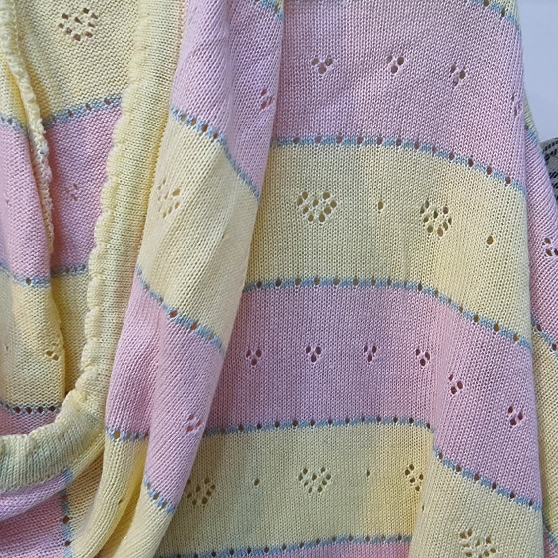 파스텔 판초 니트 후드티 상품이미지6