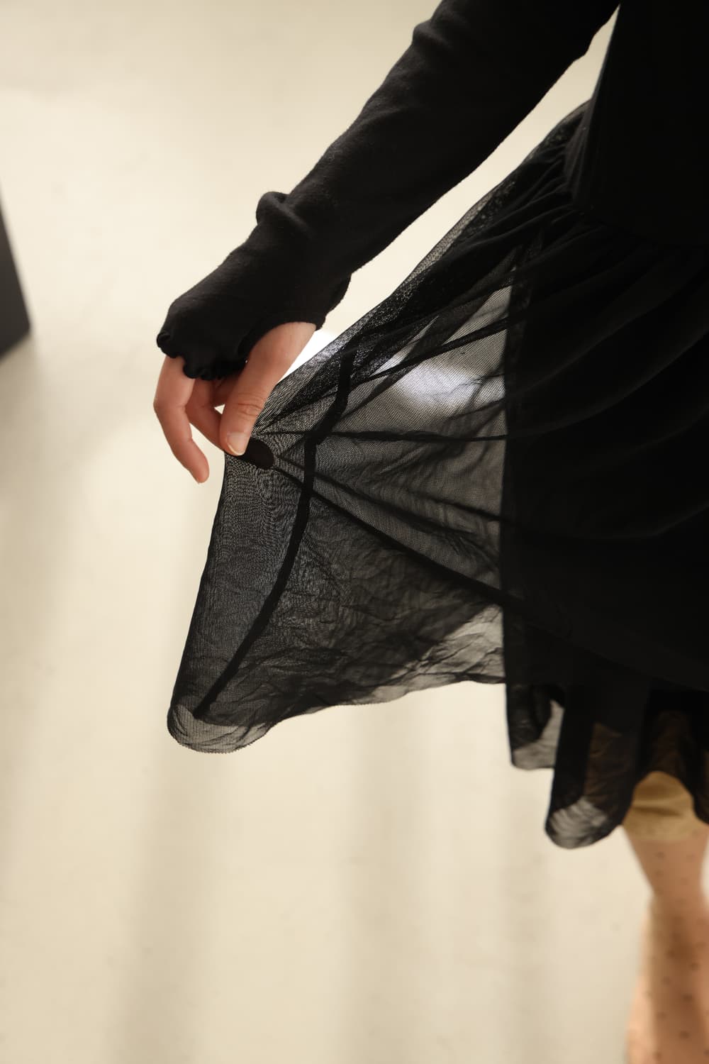 블랙 샤 발레리나 원피스 상품이미지4