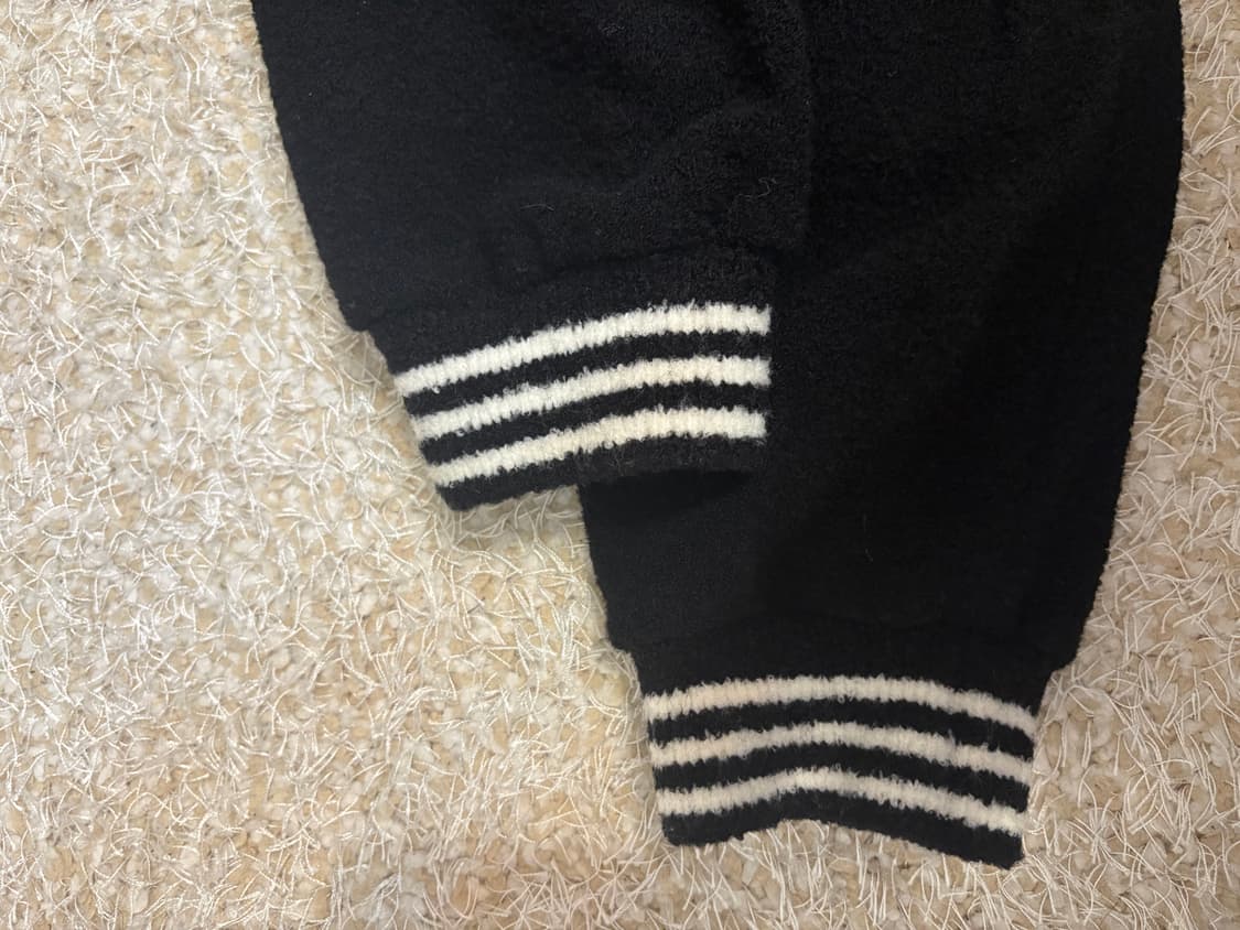 랑방블랙세일러카라가디건 상품이미지3