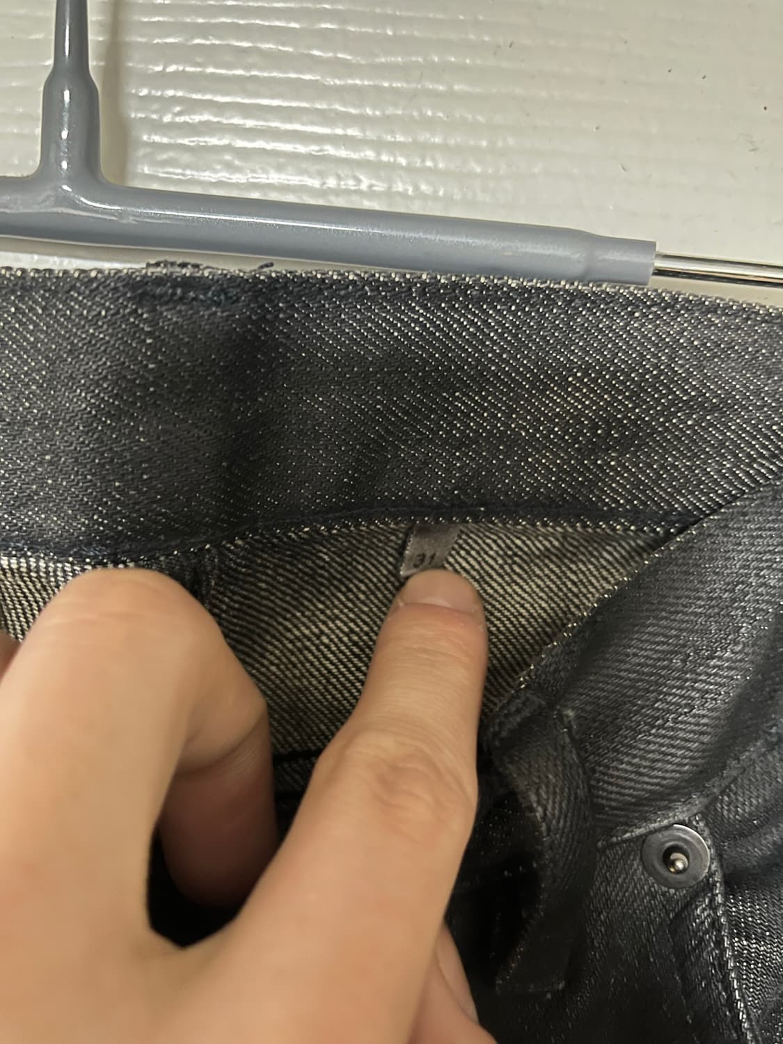 [31] 디올옴므 04ss strip 디스트로이드 왁스 코팅진 상품이미지3