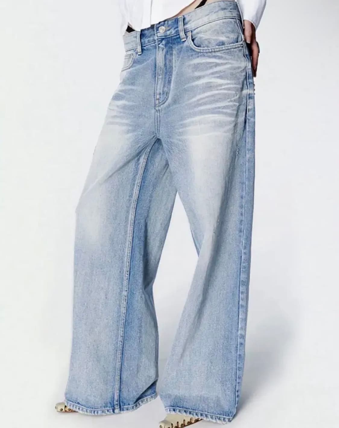 03사이즈 2000아카이브스 SNYDER WIDE DENIM (BLUE) 상품이미지1