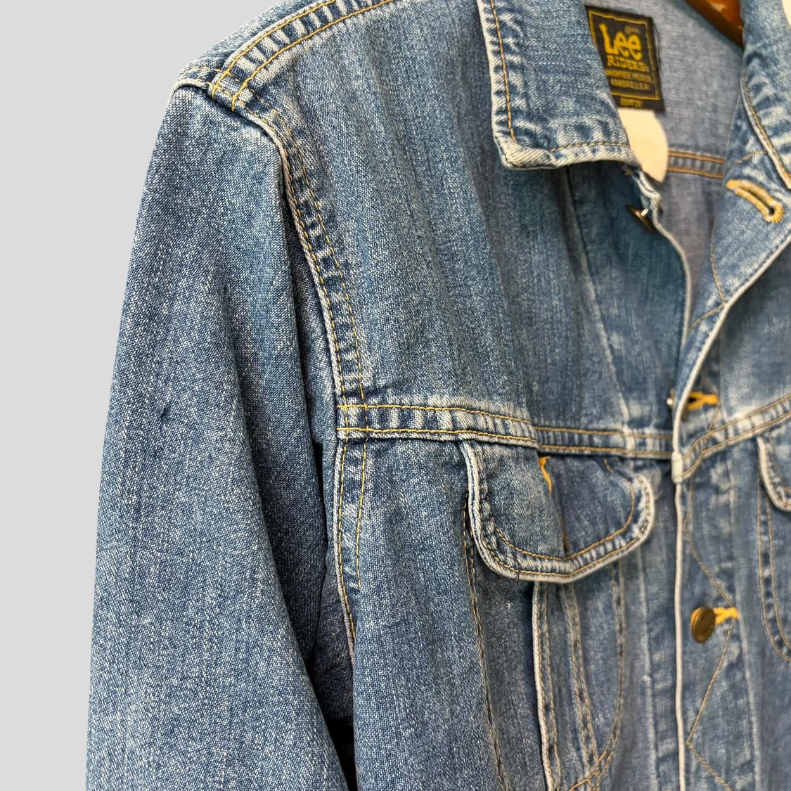(L)90s Lee 리 0411 데님 트러커 자켓 상품이미지5