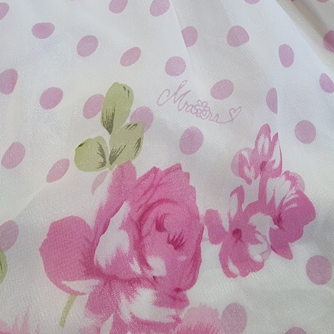 MARS(마즈) Sugar Gloss(슈가글로스) 핑크 로즈 쉬폰 원피 상품이미지8