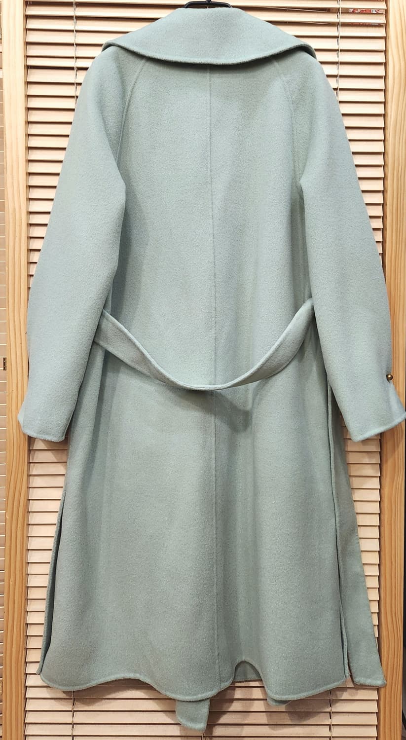 (에고이스트)진주소매 민트 핸드메이드 코트 상품이미지3