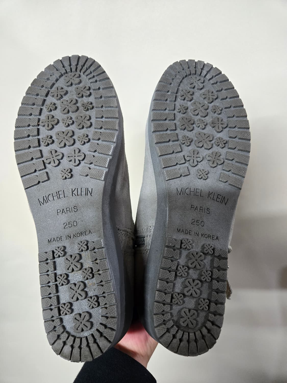 미쉘클랑 스웨이드 롱부츠 250mm 상품이미지8