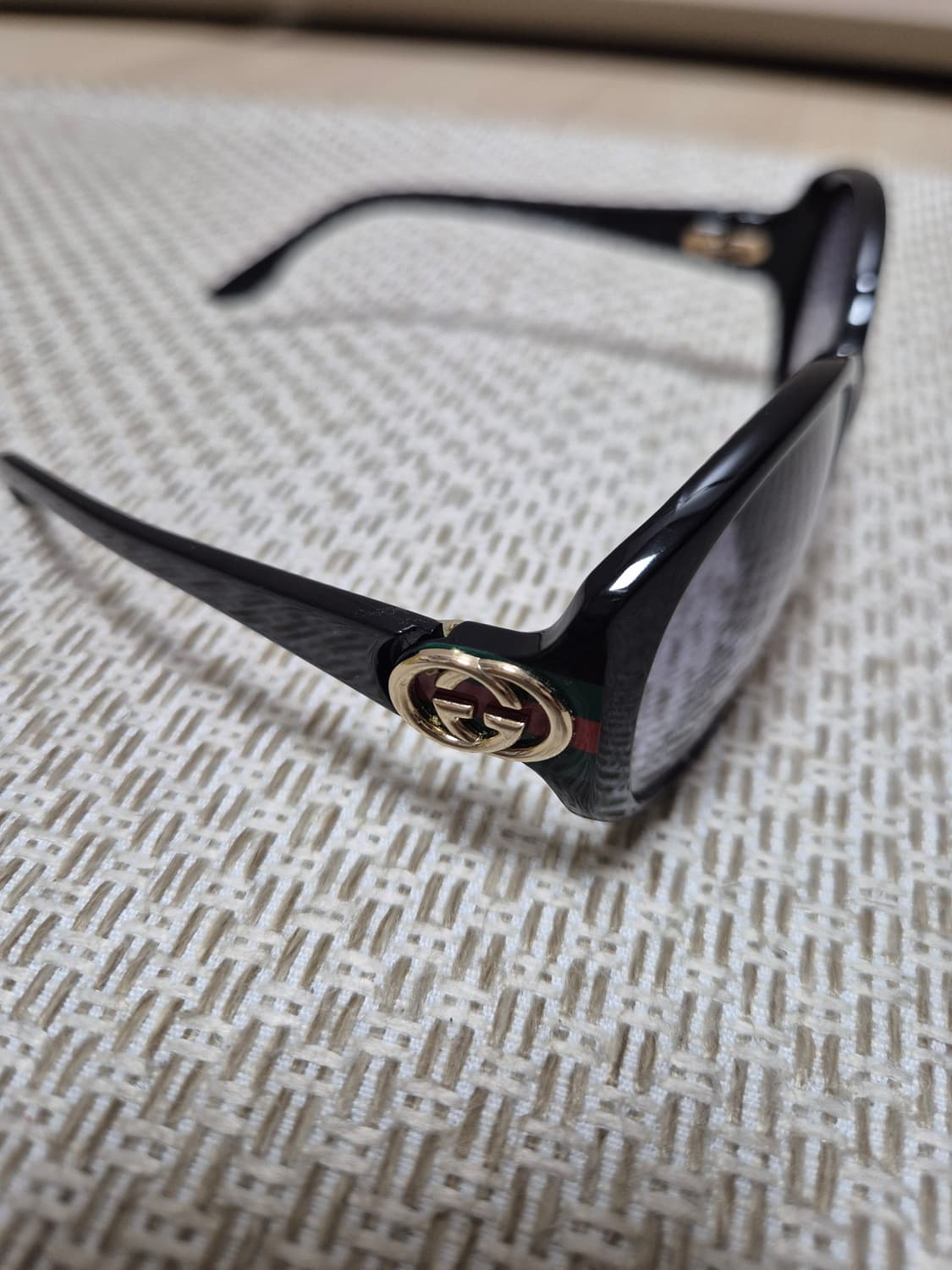 (정품) 구찌 선글라스 삼선로고 오버사이즈 선글라스 상품이미지7