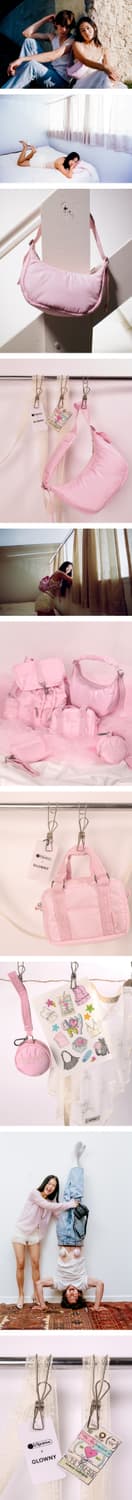 글로니 x 레스포삭 미니 호보백 핑크 새상품 상품이미지8