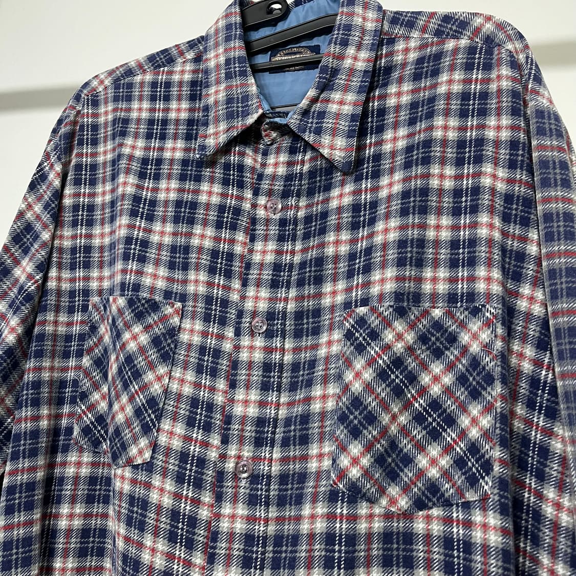 80s USA FLANNEL 미국생산 플란넬 셔츠 상품이미지4