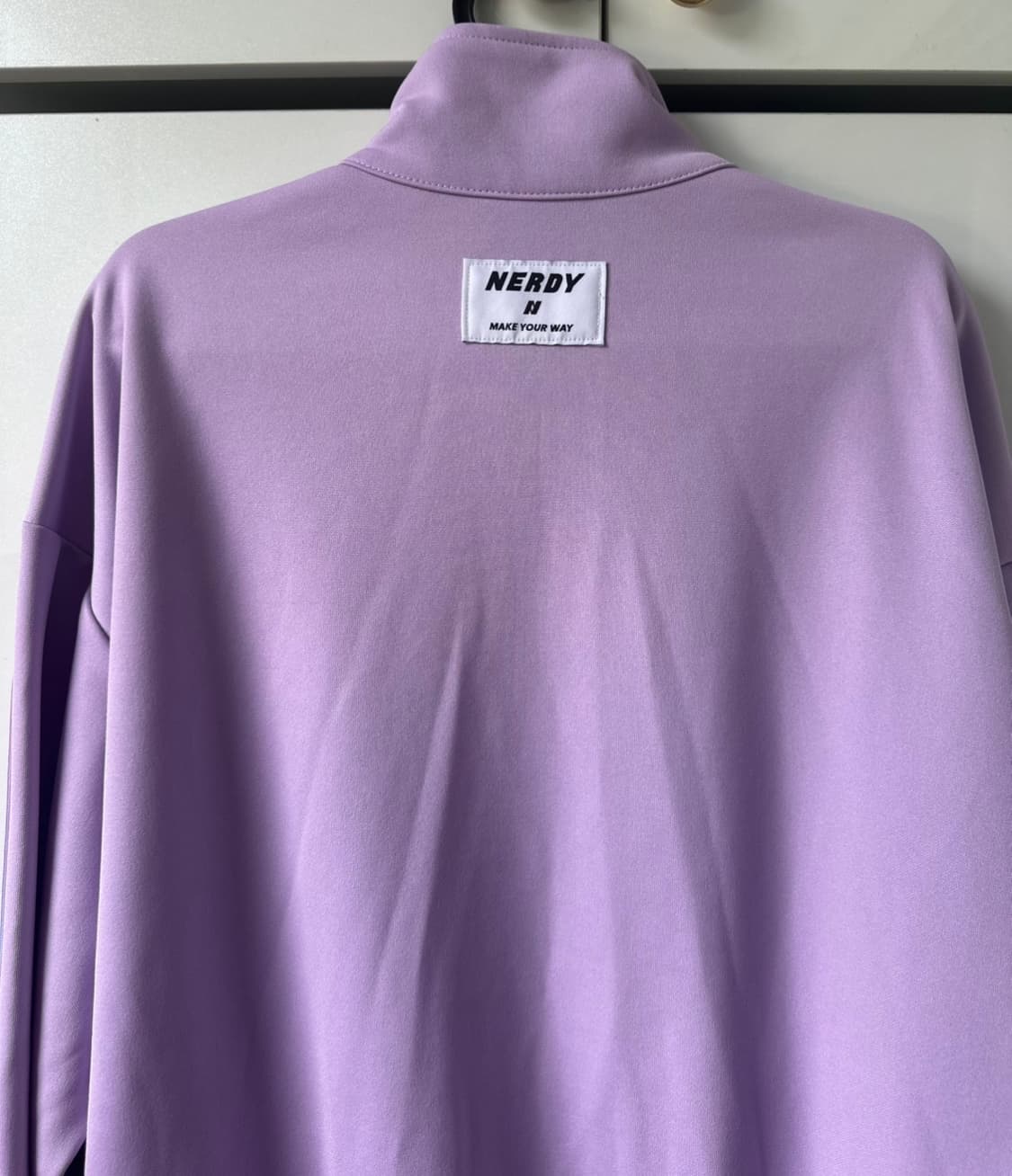 널디 NERDY 라일락 트랙탑 저지 남여공용 상품이미지7