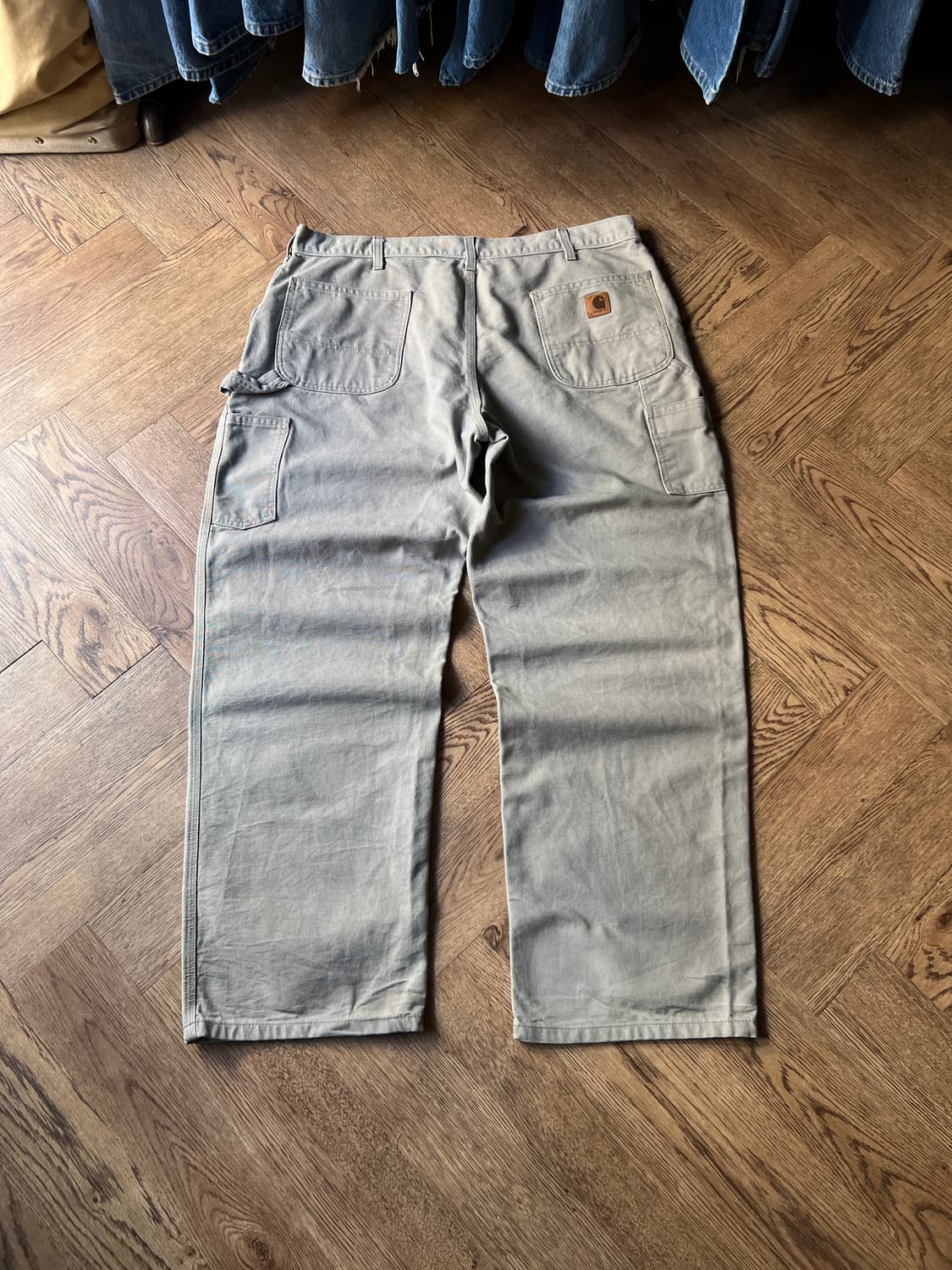 [40]칼하트 USA 데저트 탄 싱글니 카펜터 워크 팬츠 상품이미지2