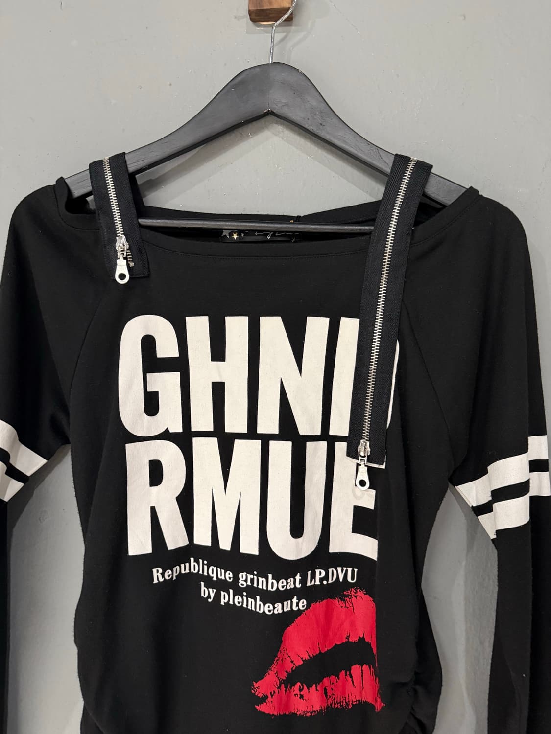 off-shoulder shirring long sleeve 상품이미지5