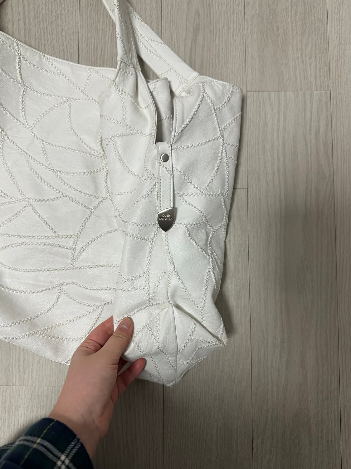 샌드뮤지엄 숄더백 화이트 상품이미지2