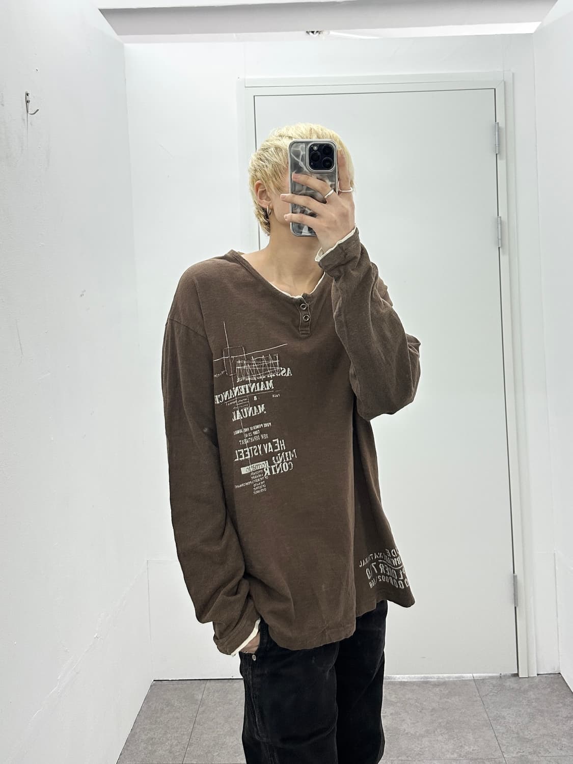 JPN Practical lettering printing sleeve 상품이미지1