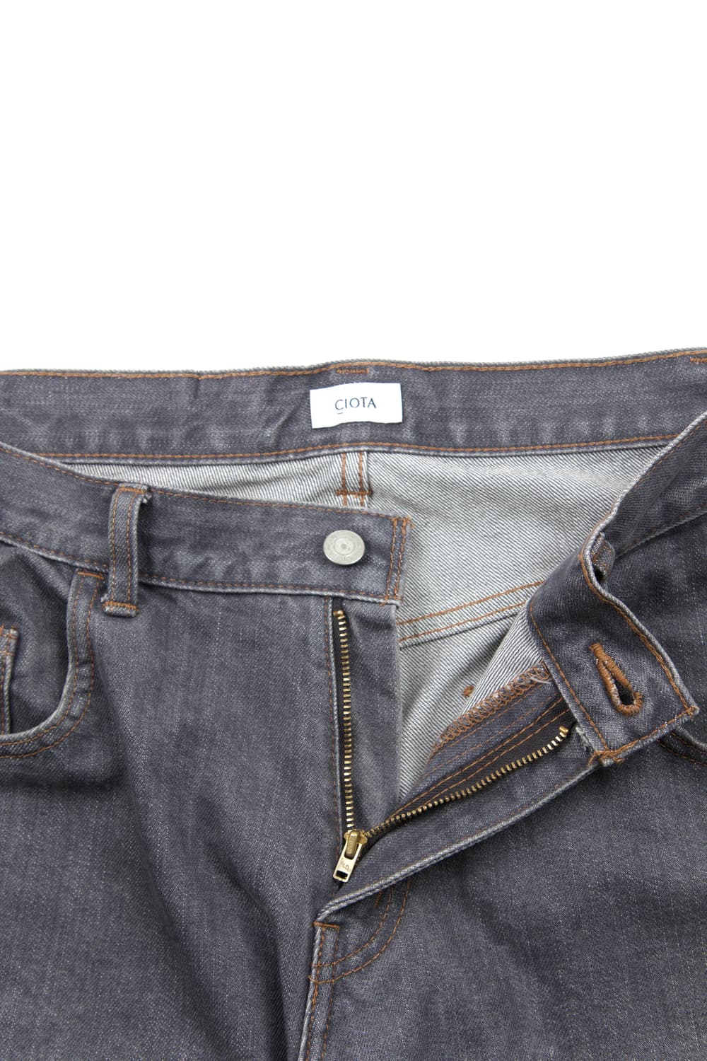 Ciota 배기 5포켓 데님팬츠 그레이 상품이미지3