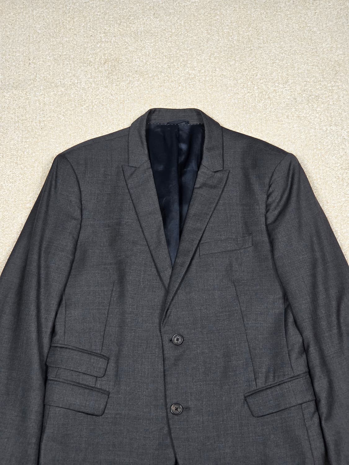 [닐바렛] 울 투버튼 블레이져 자켓 | 00252 상품이미지2