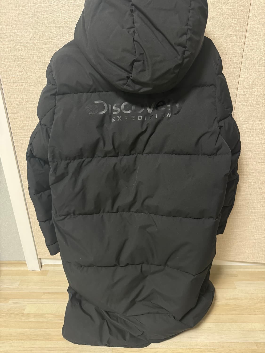 디스커버리 여성 롱패딩 블랙 상품이미지2