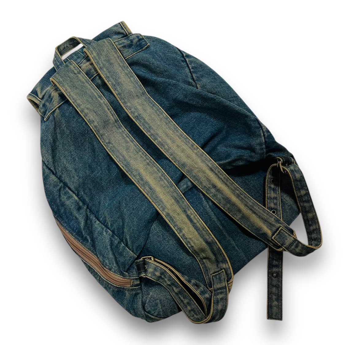 O/RANSON denim washed vintage backpack 상품이미지4