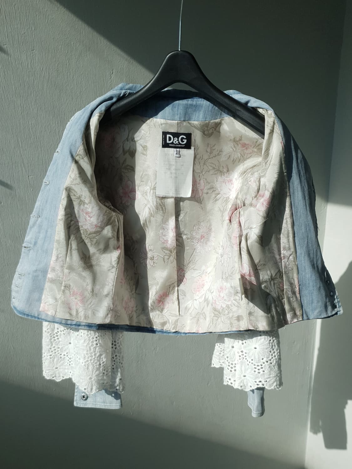 06 S/S D&G victorian denim jacket 상품이미지9