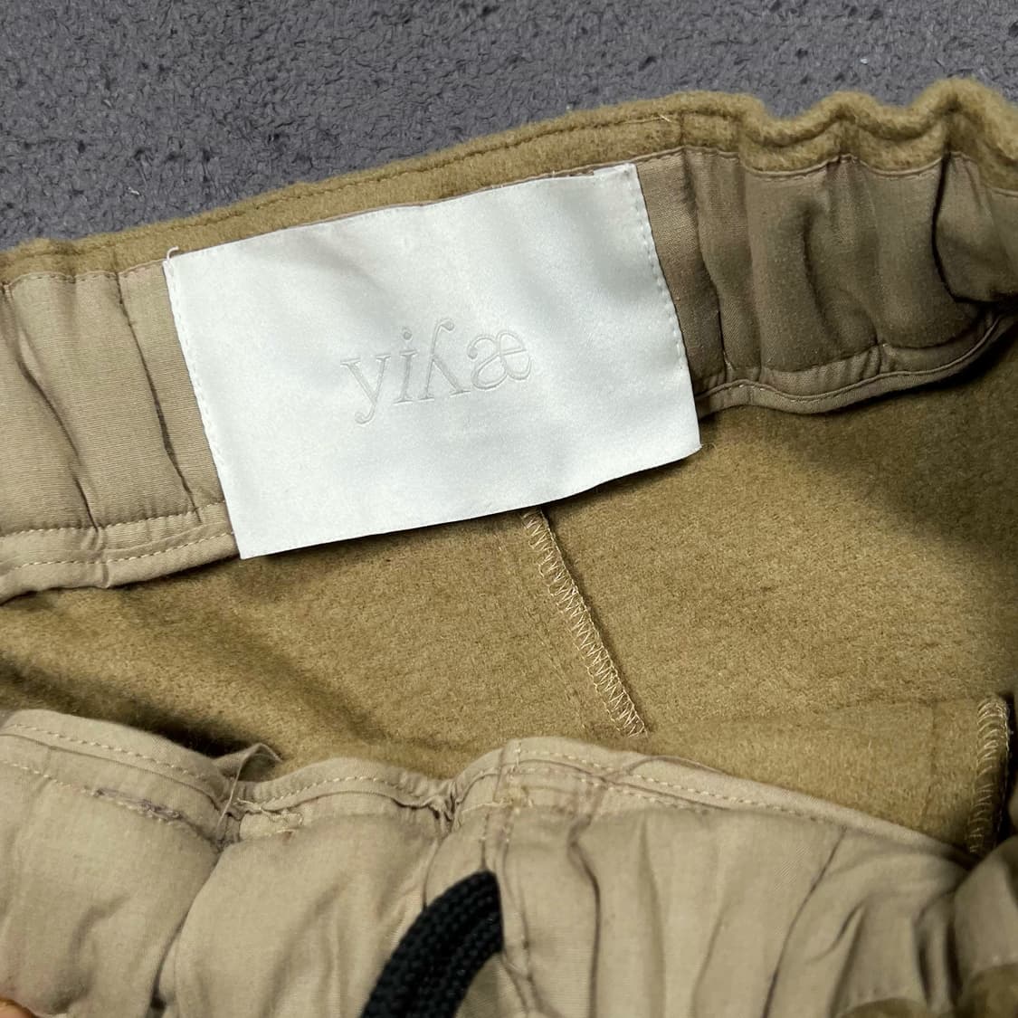 Yiyae 이예 울 밴딩 팬츠 상품이미지6