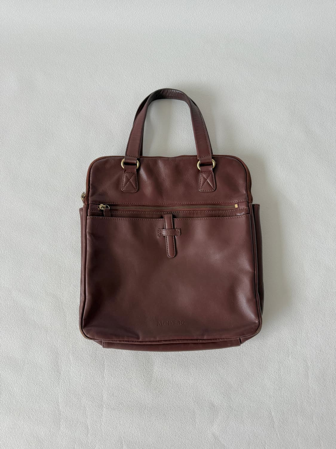 Monsac 레더 토트백 상품이미지1