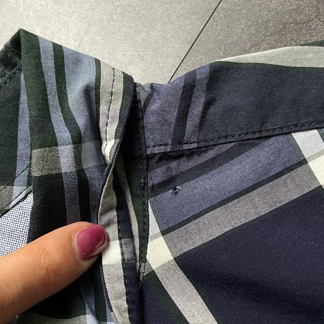 TOMMY HILFIGER 토미힐피거 빈티지 체크 셔츠 A00581 상품이미지8