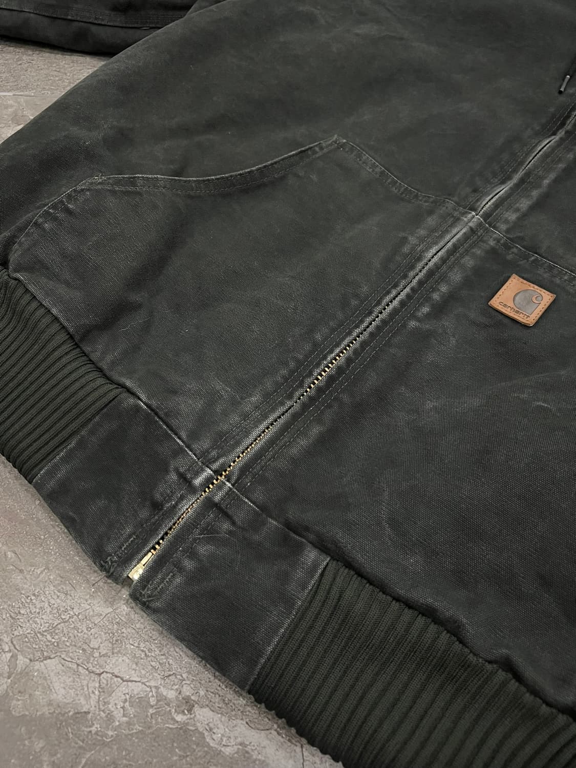 (XL) 칼하트 후드 덕 액티브 자켓 J130 MOS 모스그린 상품이미지9